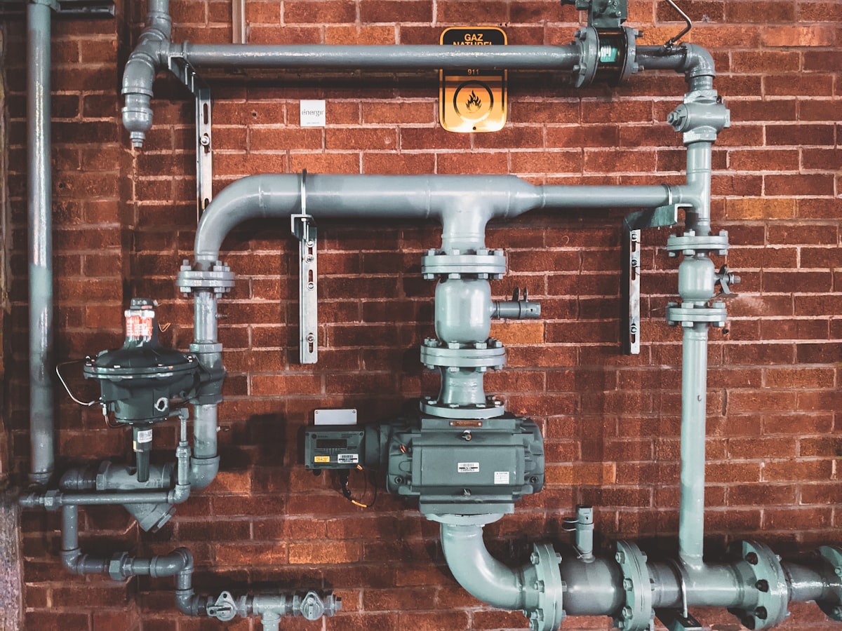 Commercial pipework, Shoreditch